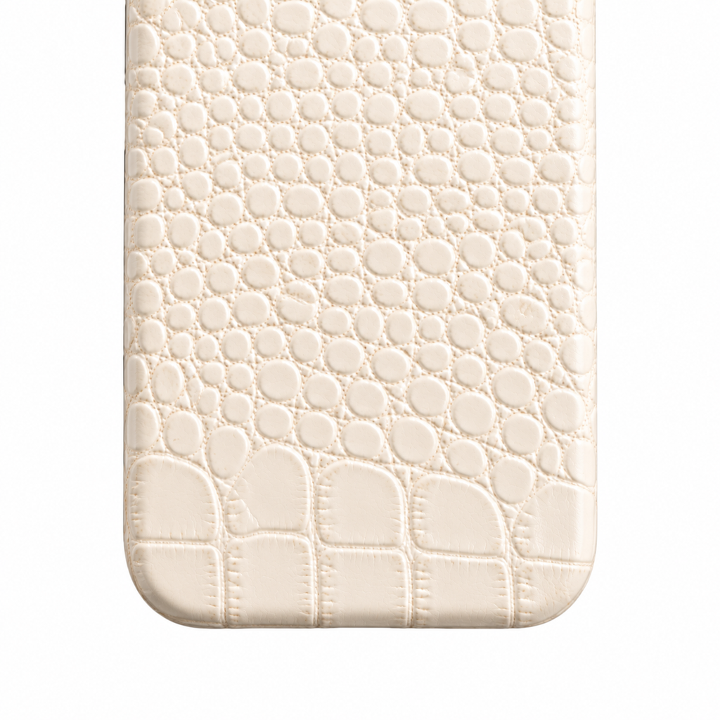 Cover MagSafe iPhone in Pelle di Coccodrillo