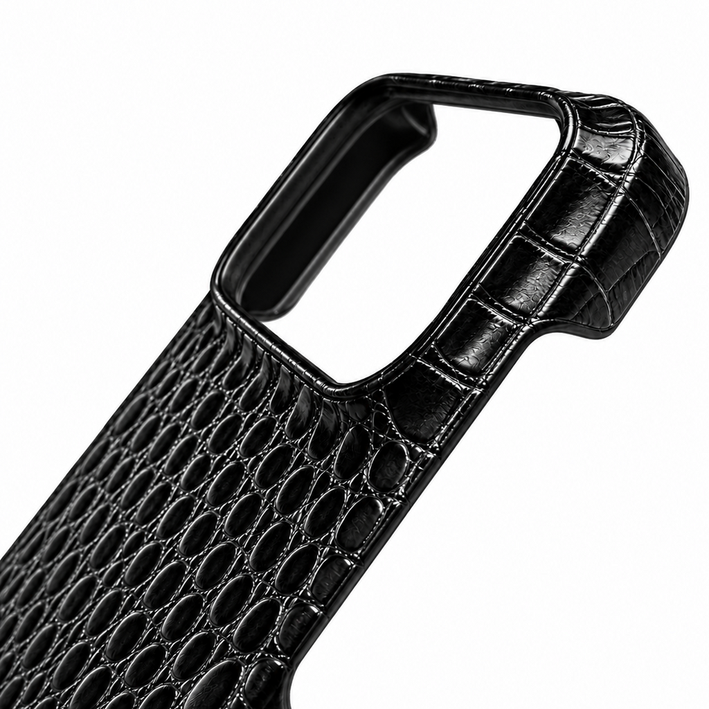 Cover MagSafe in Vera Pelle di Coccodrillo