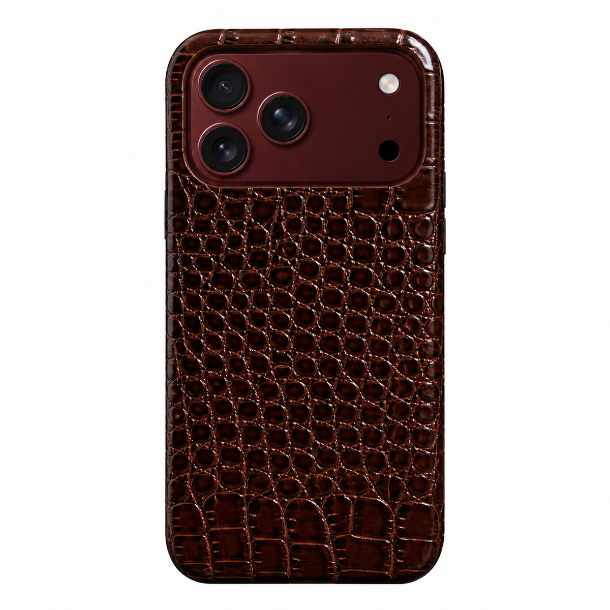 Cover MagSafe iPhone in Pelle di Coccodrillo