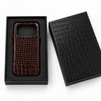 Cover MagSafe iPhone in Pelle di Coccodrillo