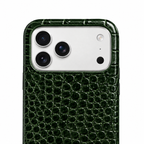 Cover MagSafe iPhone in Pelle di Coccodrillo