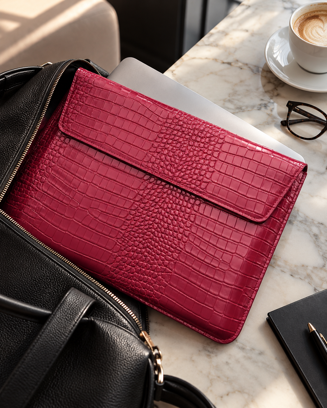 Vera Pelle di Coccodrillo - MacBook Talvorè™ Case