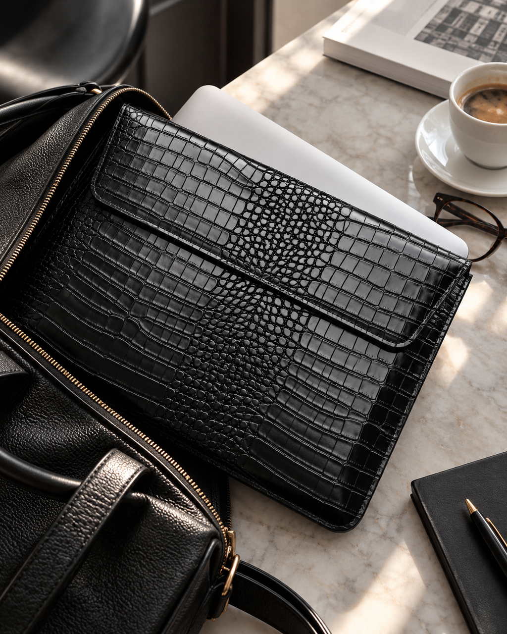 Vera Pelle di Coccodrillo - MacBook Talvorè™ Case