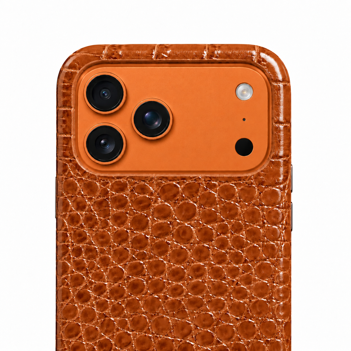 Cover MagSafe iPhone in Pelle di Coccodrillo
