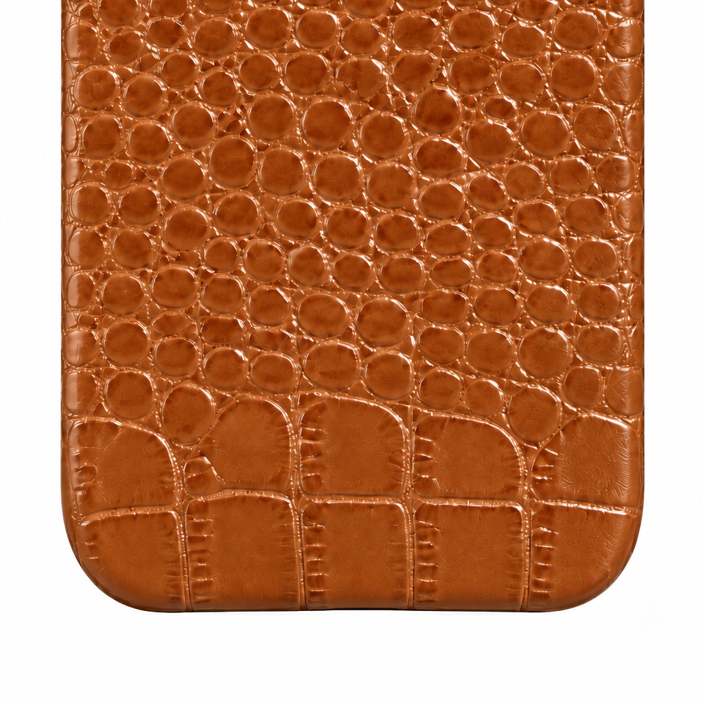 Cover MagSafe iPhone in Pelle di Coccodrillo