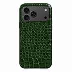 Cover MagSafe iPhone in Pelle di Coccodrillo