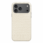 Cover MagSafe iPhone in Pelle di Coccodrillo