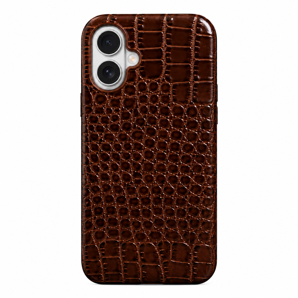 Cover MagSafe iPhone in Pelle di Coccodrillo