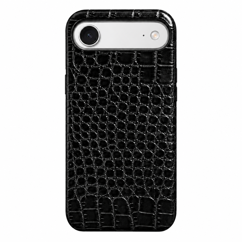 Cover MagSafe in Vera Pelle di Coccodrillo