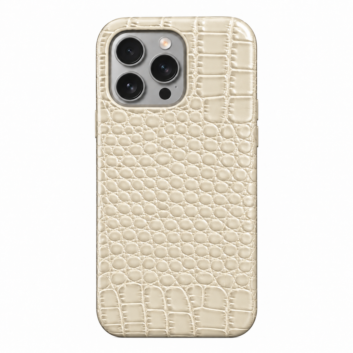 Cover MagSafe iPhone in Pelle di Coccodrillo