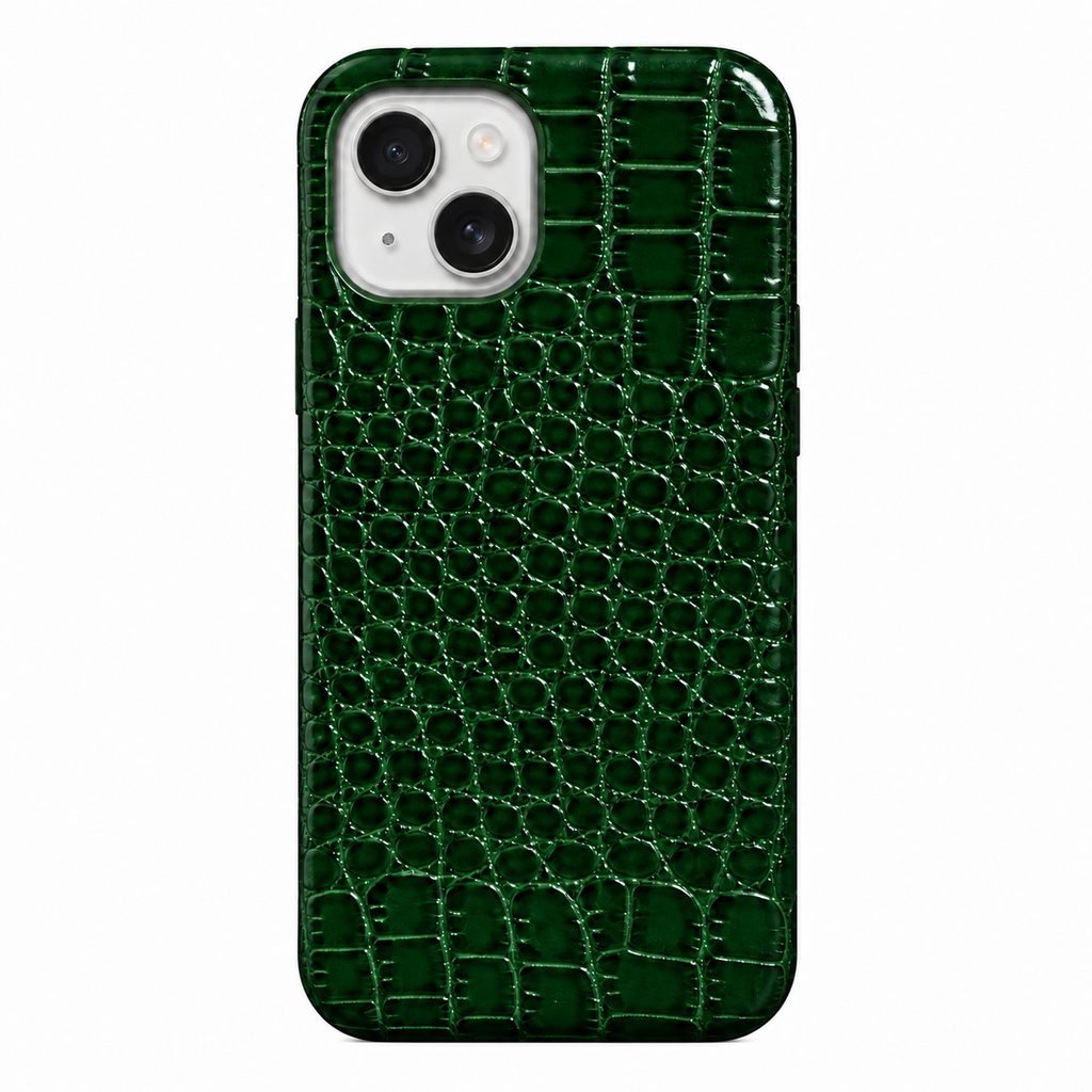 Cover MagSafe iPhone in Pelle di Coccodrillo