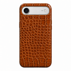Cover MagSafe iPhone in Pelle di Coccodrillo