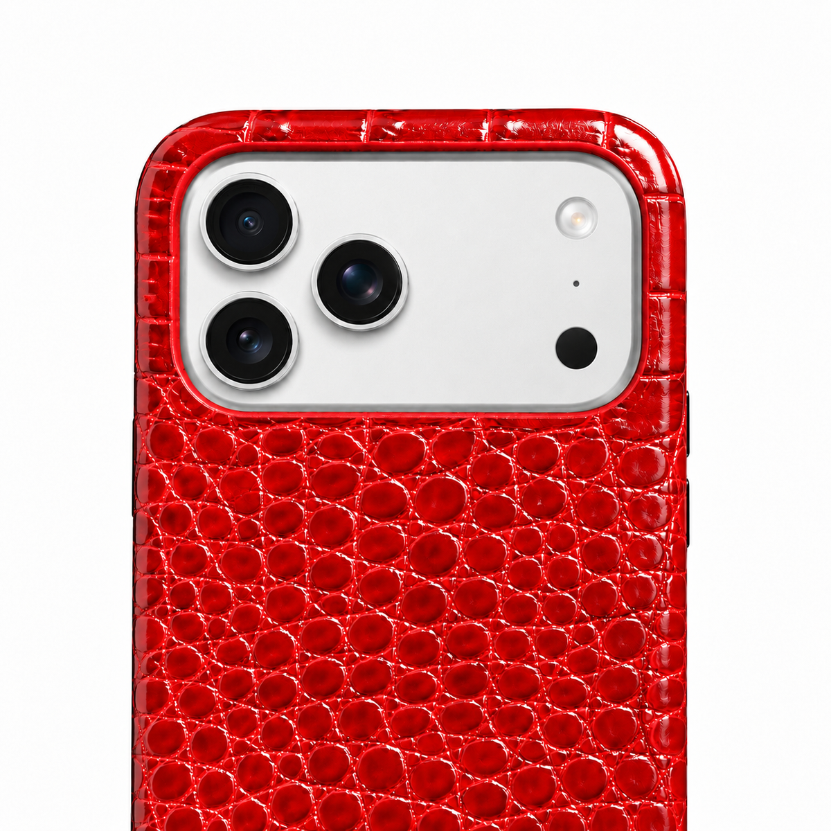 Cover MagSafe iPhone in Pelle di Coccodrillo