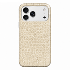 Cover MagSafe iPhone in Pelle di Coccodrillo