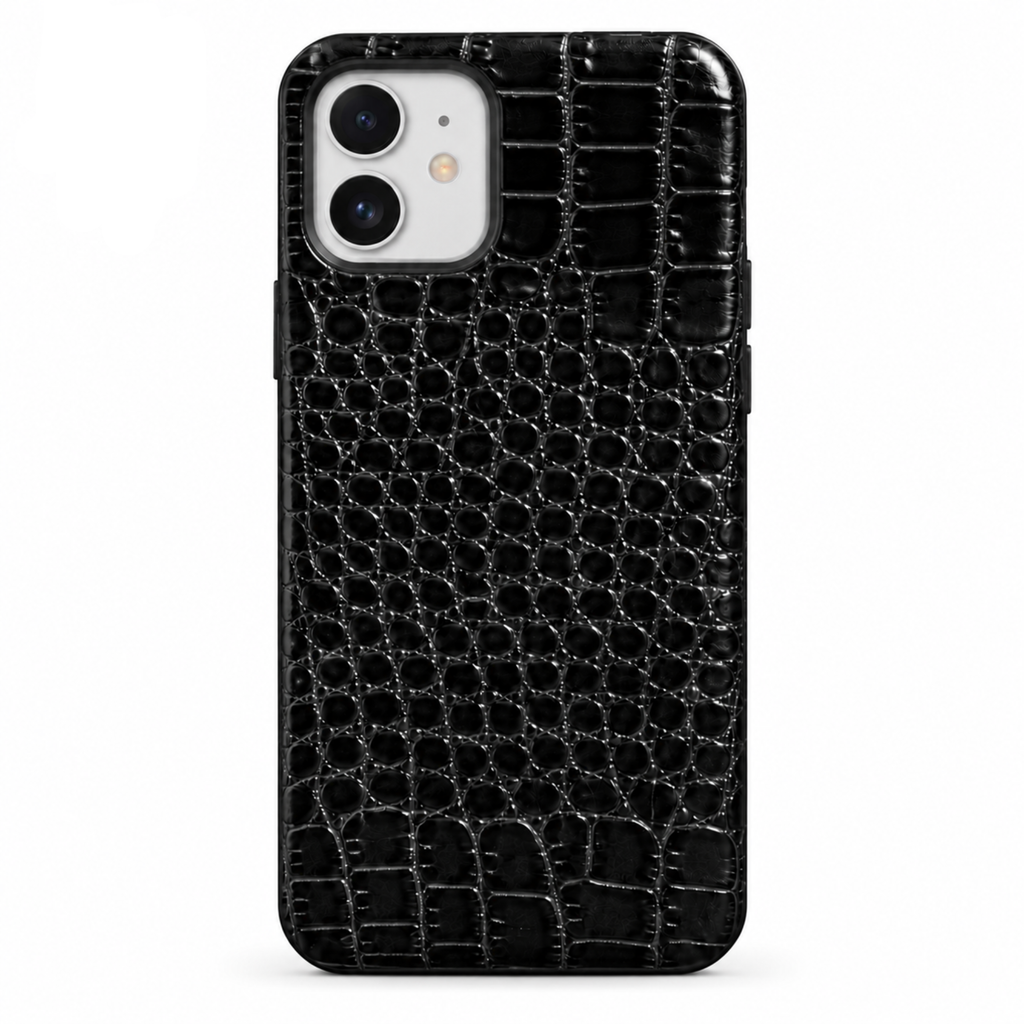 Cover MagSafe in Vera Pelle di Coccodrillo